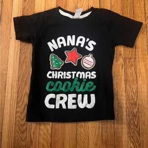 Instant Message 2T Nana's Christmas Cookie Crew Tee